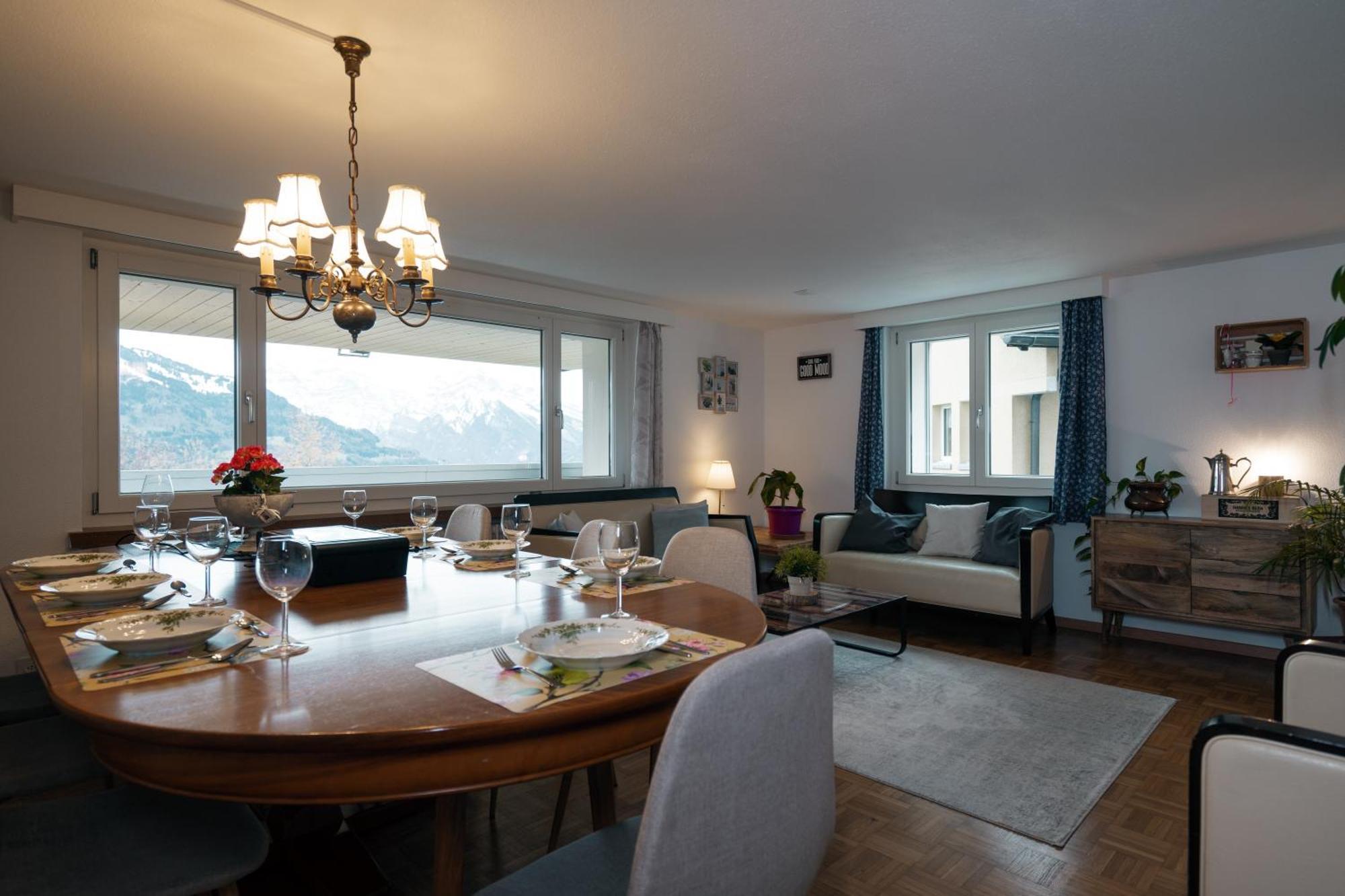 Large Apartment 8Beds Great For Family And Friends, Mountain View Amden Exteriör bild